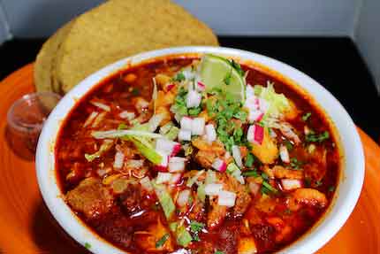 Mexican food delicious